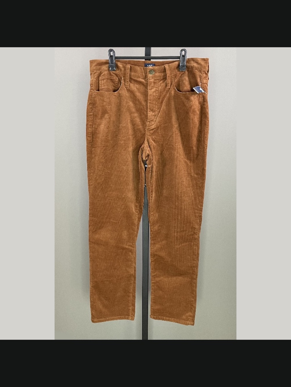 NEW J Crew Pants Womens 30 brown corduroy straight leg preppy casual fall